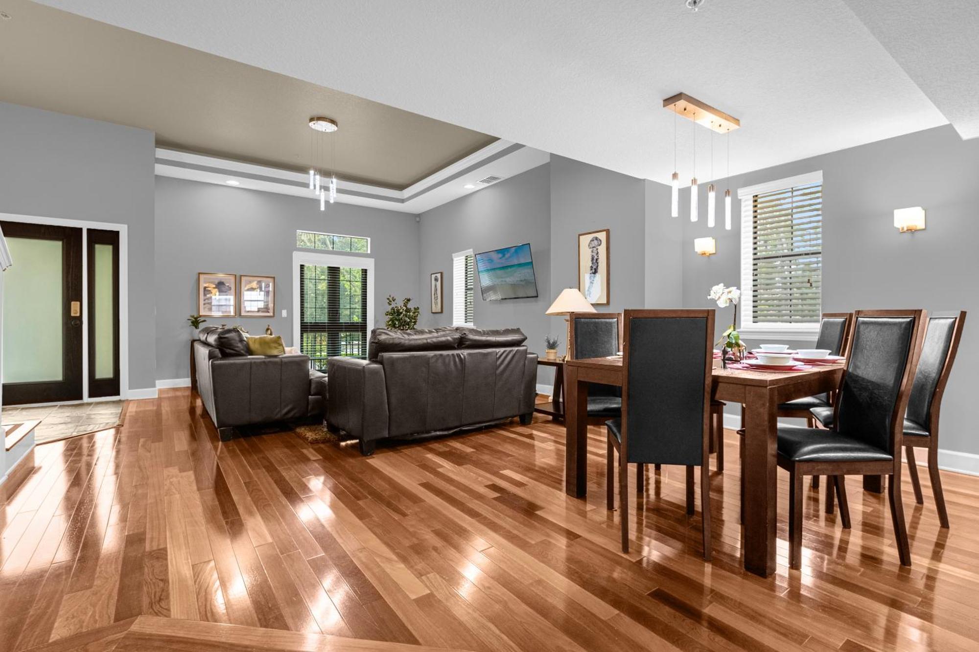 Cozy & Elegant 4Br Enchanted Townhouse - 1 Mile To Disney With Resort Pool, Gym, & Jacuzzi 奥兰多 外观 照片
